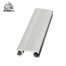 6061 T6 silver anodizing aluminium keder rail profile